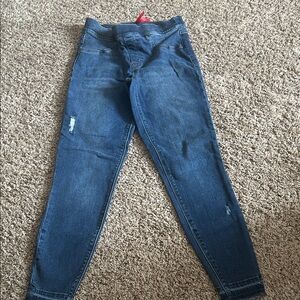 SPANX Women's Skinny Jeans in Blue